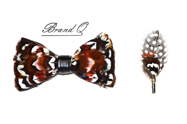 Feather bowtie 8