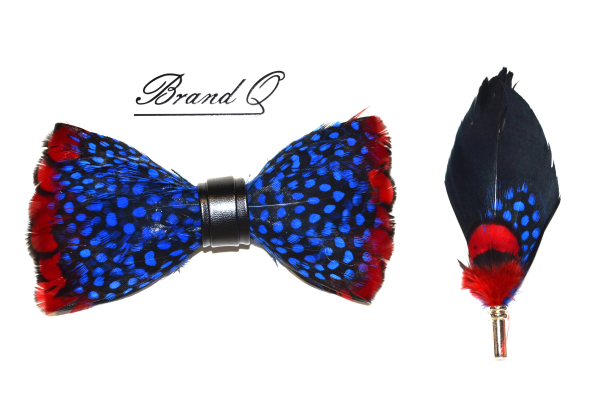 Feather bowtie 9